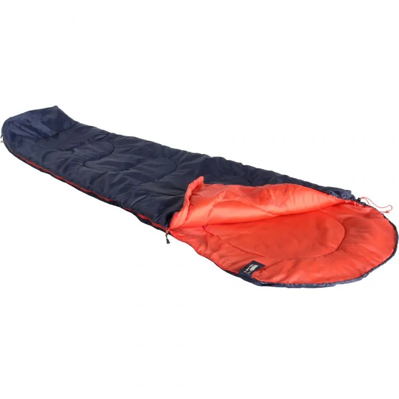 High Peak Action 250 Sleeping Bag - Navy Blue/Orange