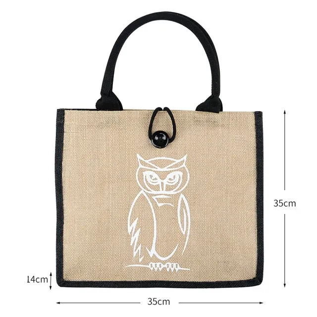 High Quality Women Linen Luxury Tote Large Capacity Female Casual Shoulder Bag Lady Daily Handbag Fresh Beach Shopping Bag