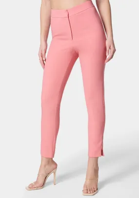 High Waist Slim Leg Pant