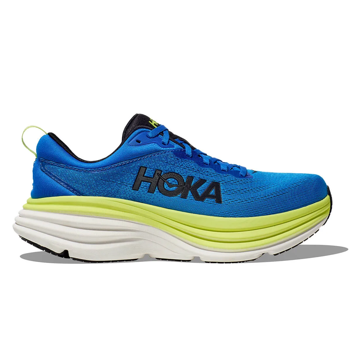 Hoka Bondi 8 Mens | Electric Cobalt / Lettuce