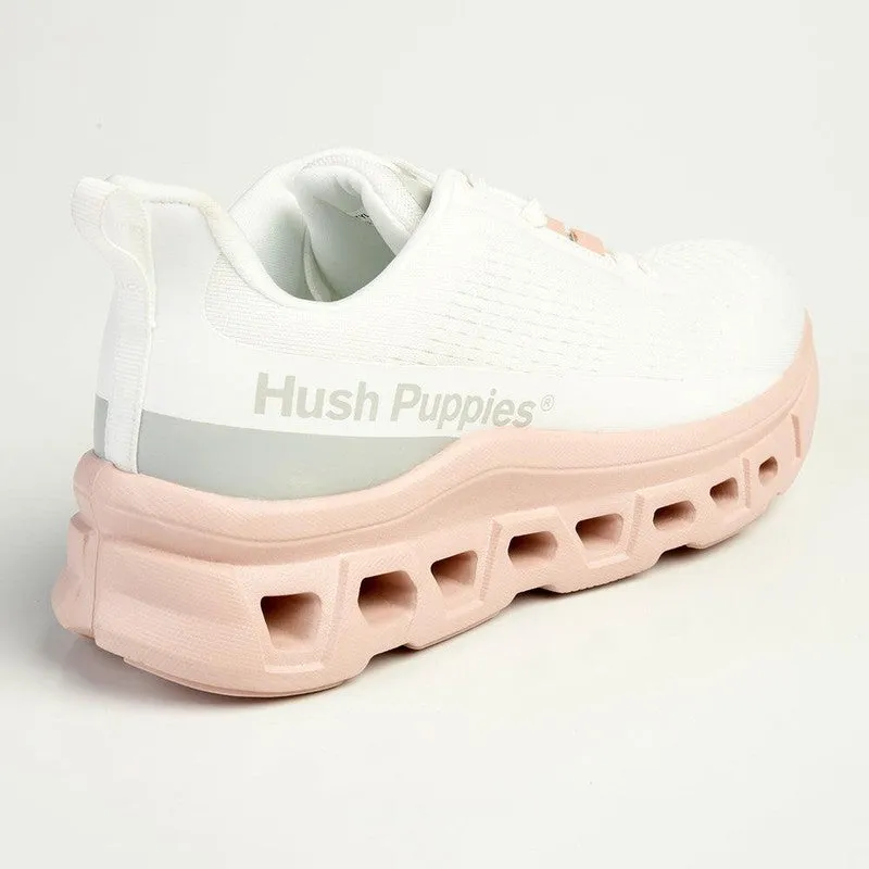 Hush Puppies Maxene Sneaker - White/Pink