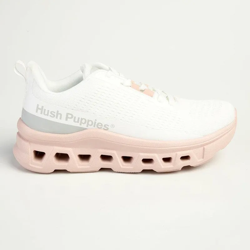 Hush Puppies Maxene Sneaker - White/Pink