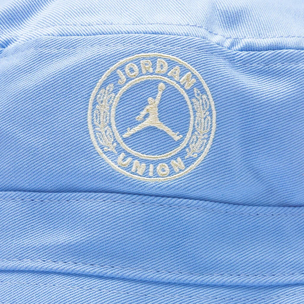 Jordan x Union Bucket Hat - Cobalt Pulse/Coconut Milk