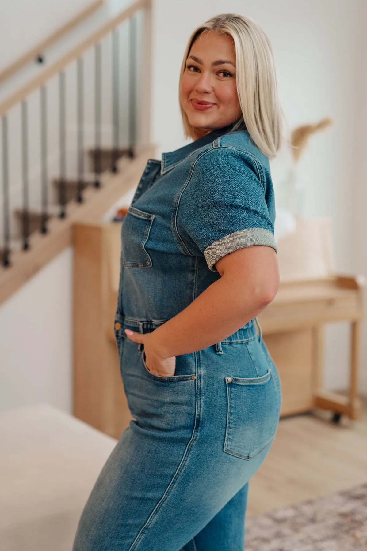 Judy Blue Denim Jumpsuit