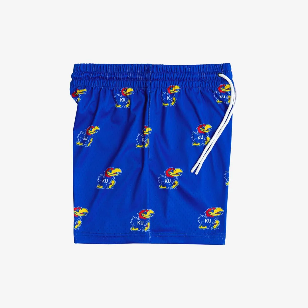 Kansas All-Over Logo Shorts