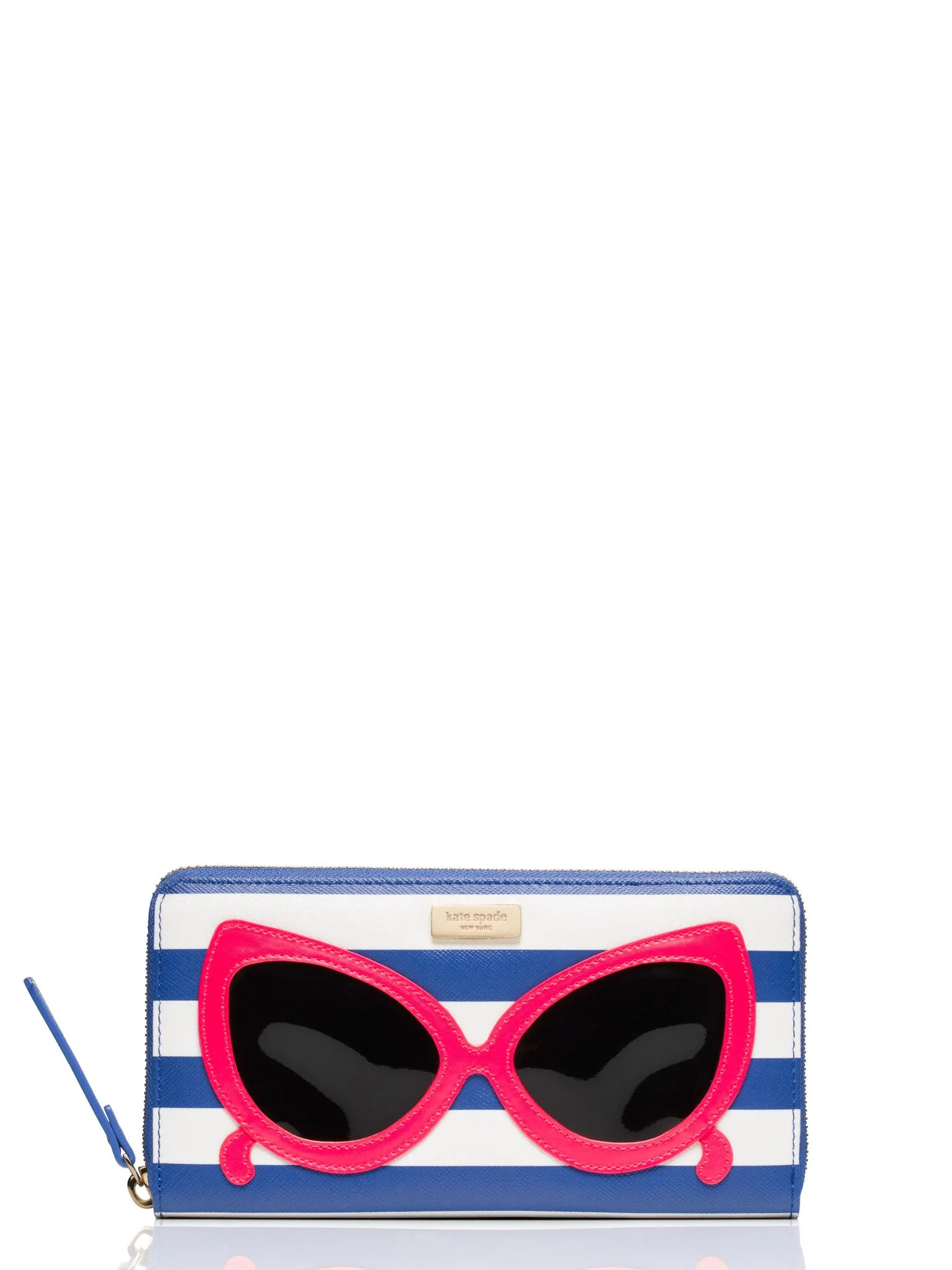 Kate Spade make a splash neda Sunglasses Zip Wallet