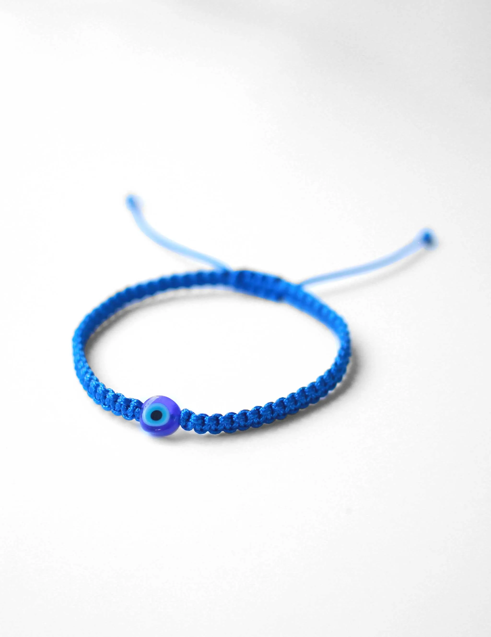 Kids Threaded Evil Eye in Blue