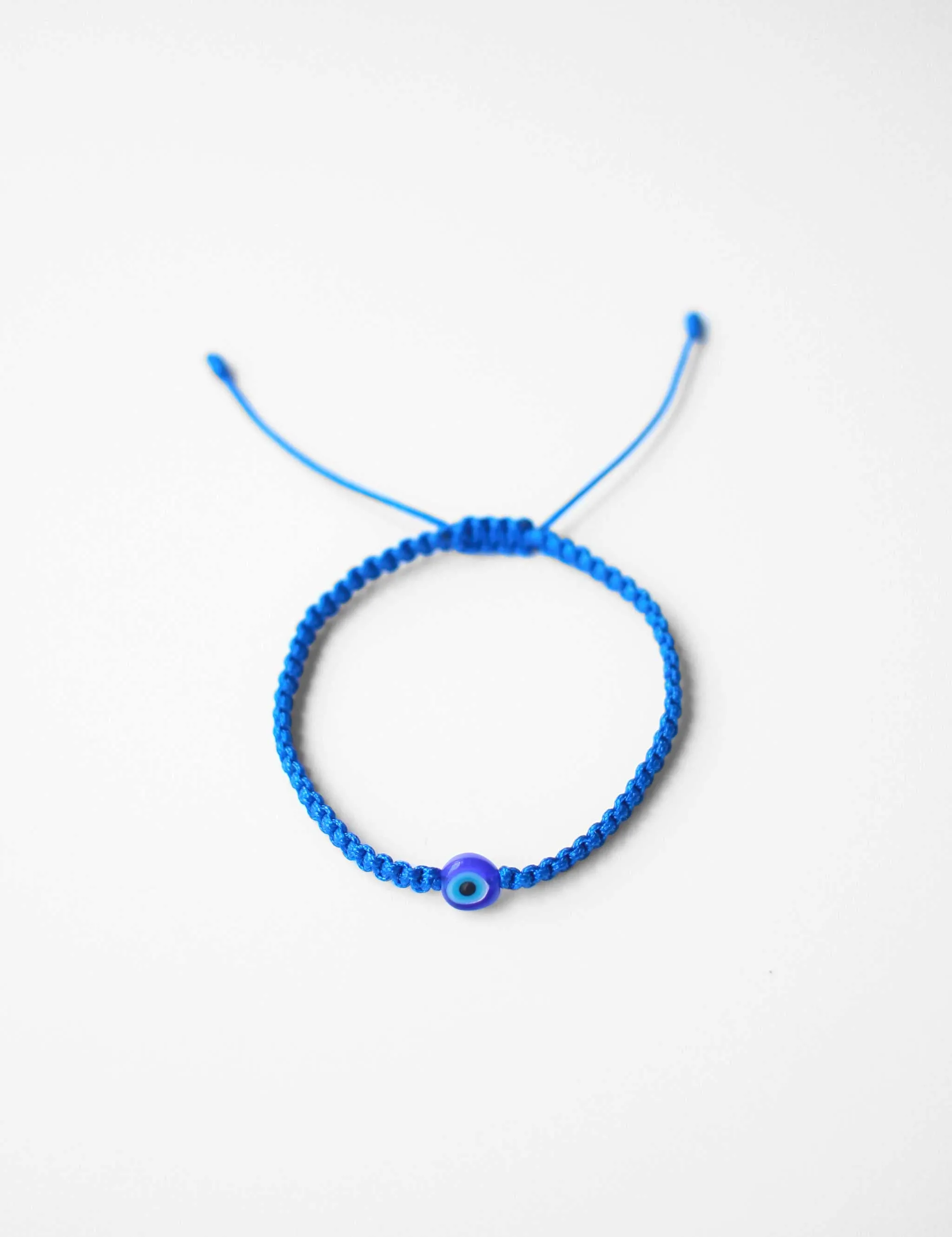 Kids Threaded Evil Eye in Blue