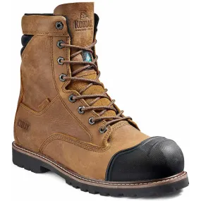 Kodiak Men's Mckinney M.U.T 8 Comp Toe WP Work Boot - Wheat - 4TEPWT