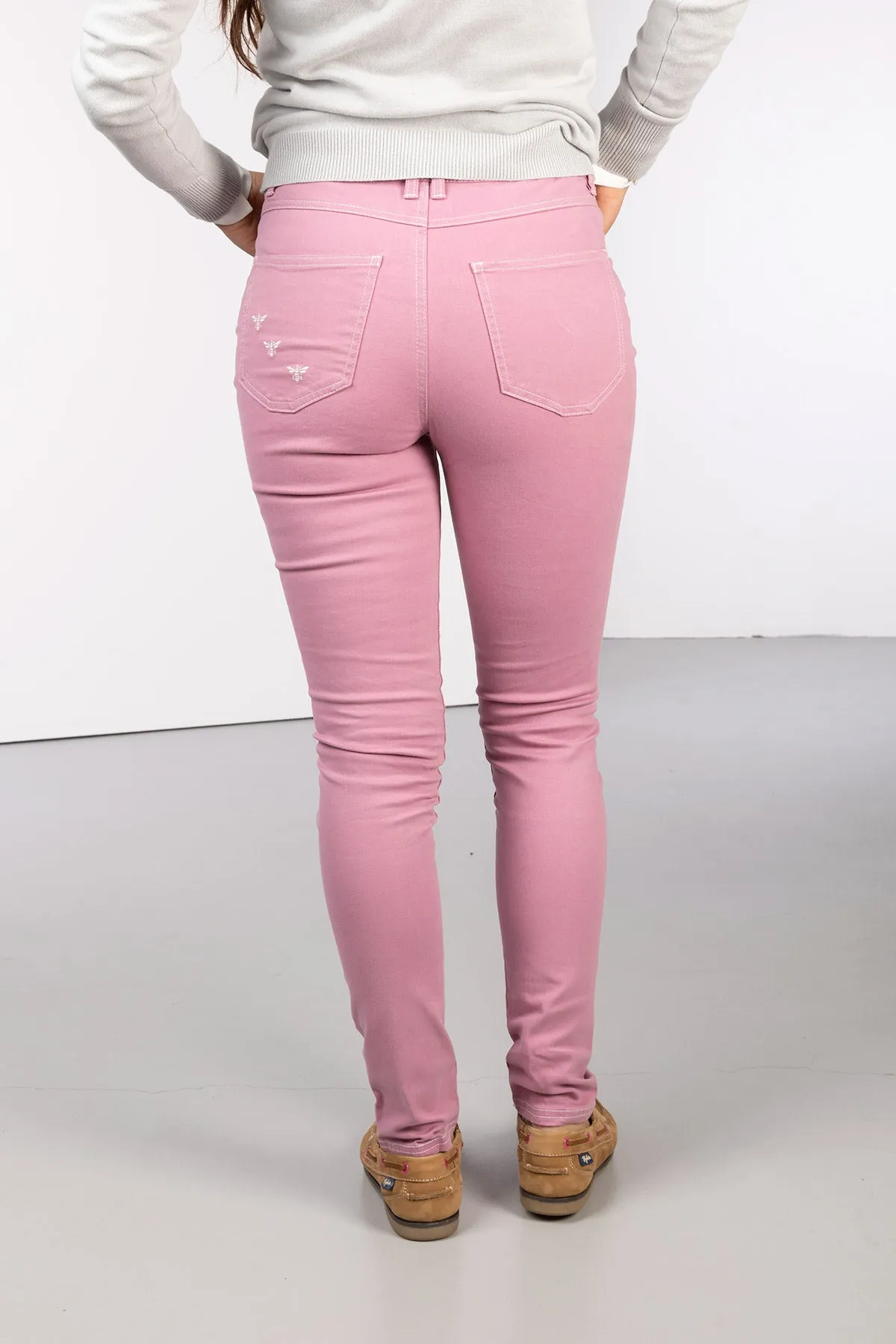 Ladies Embroidered Jeans - Ella