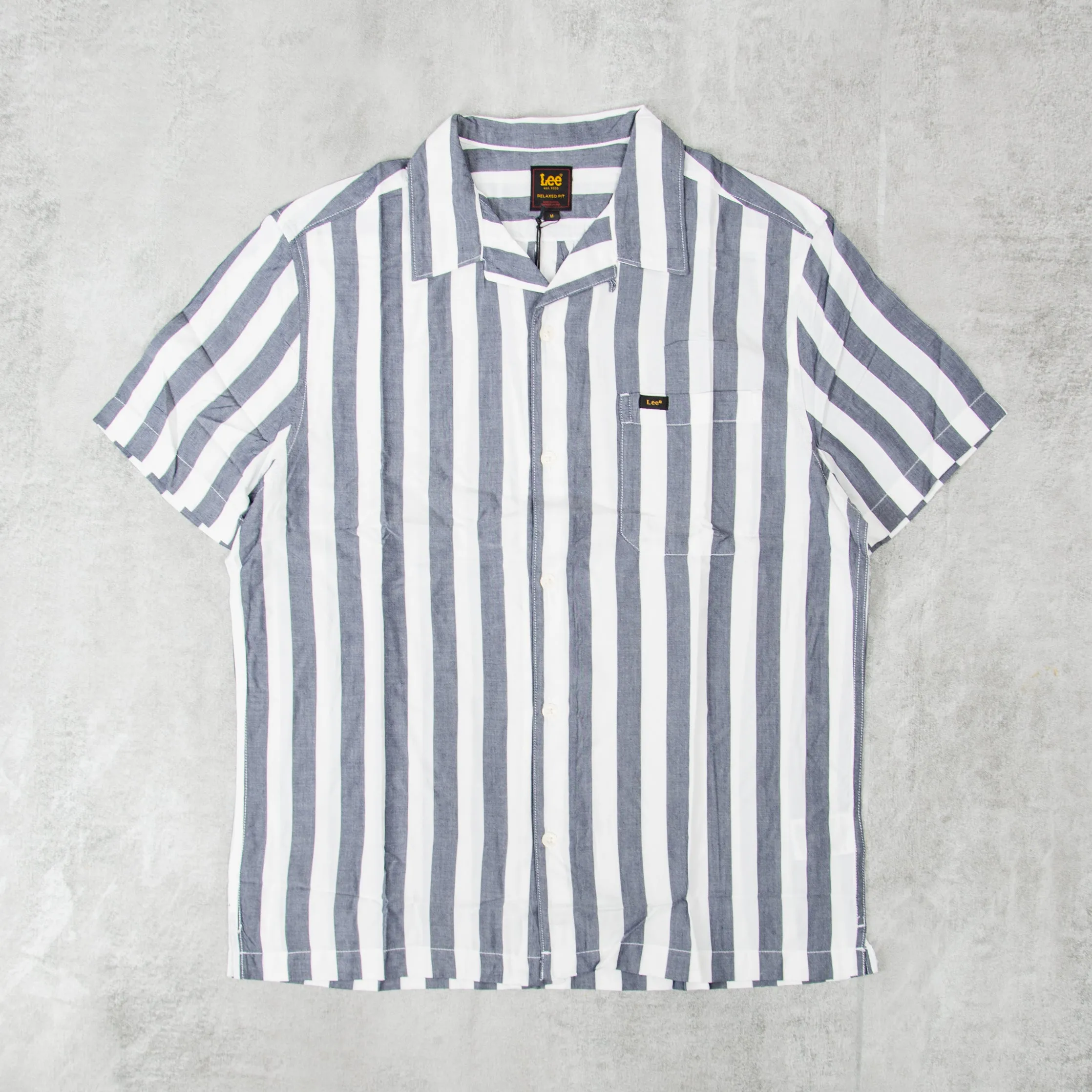 Lee Loose Resort S/S Shirt - Surf Blue