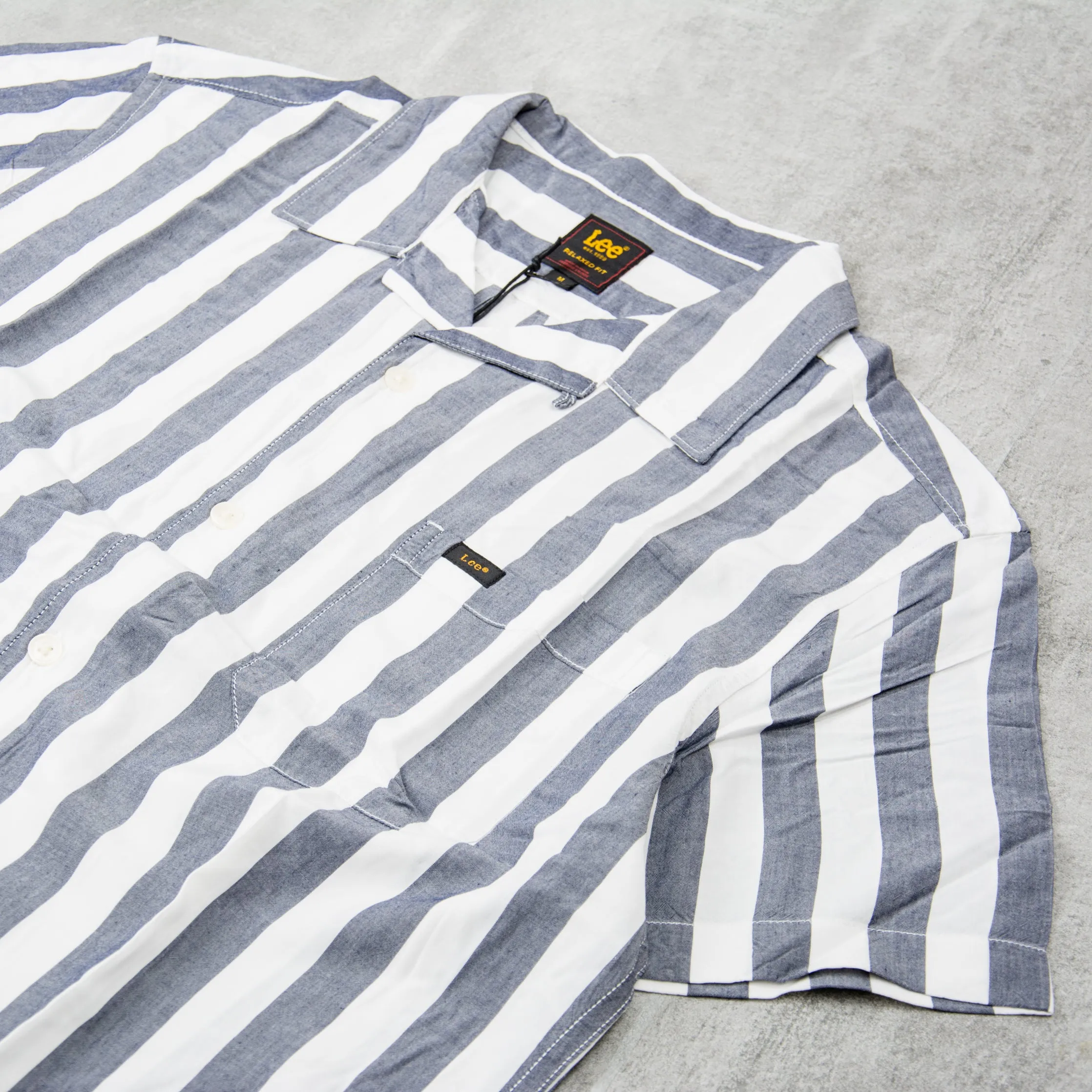 Lee Loose Resort S/S Shirt - Surf Blue