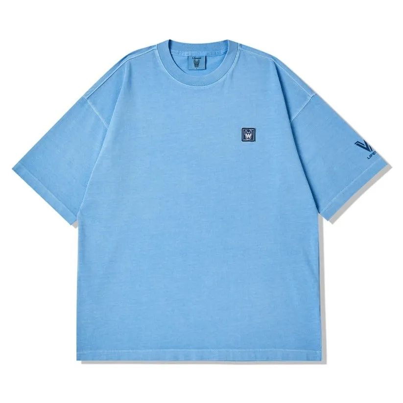 LifeWork Square Logo Tee Blue