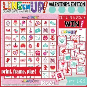 LINE 'Em UP! {VALENTINE} PRINTABLE Game