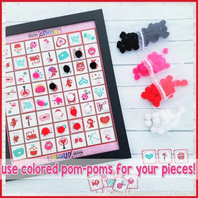 LINE 'Em UP! {VALENTINE} PRINTABLE Game