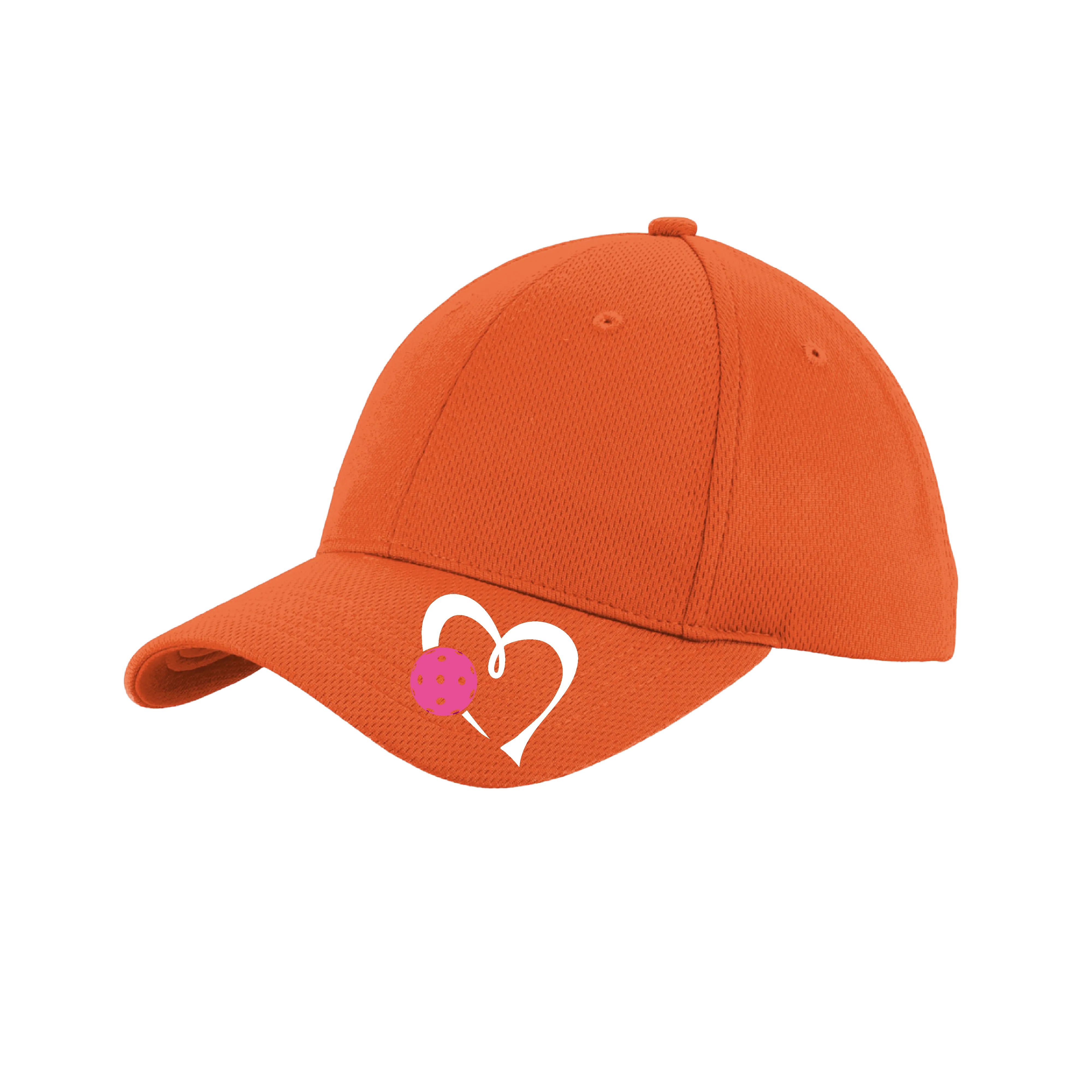 Love Pickleball (Pink) Customizable | Pickleball Hat | Moisture-Wicking 100% Polyester