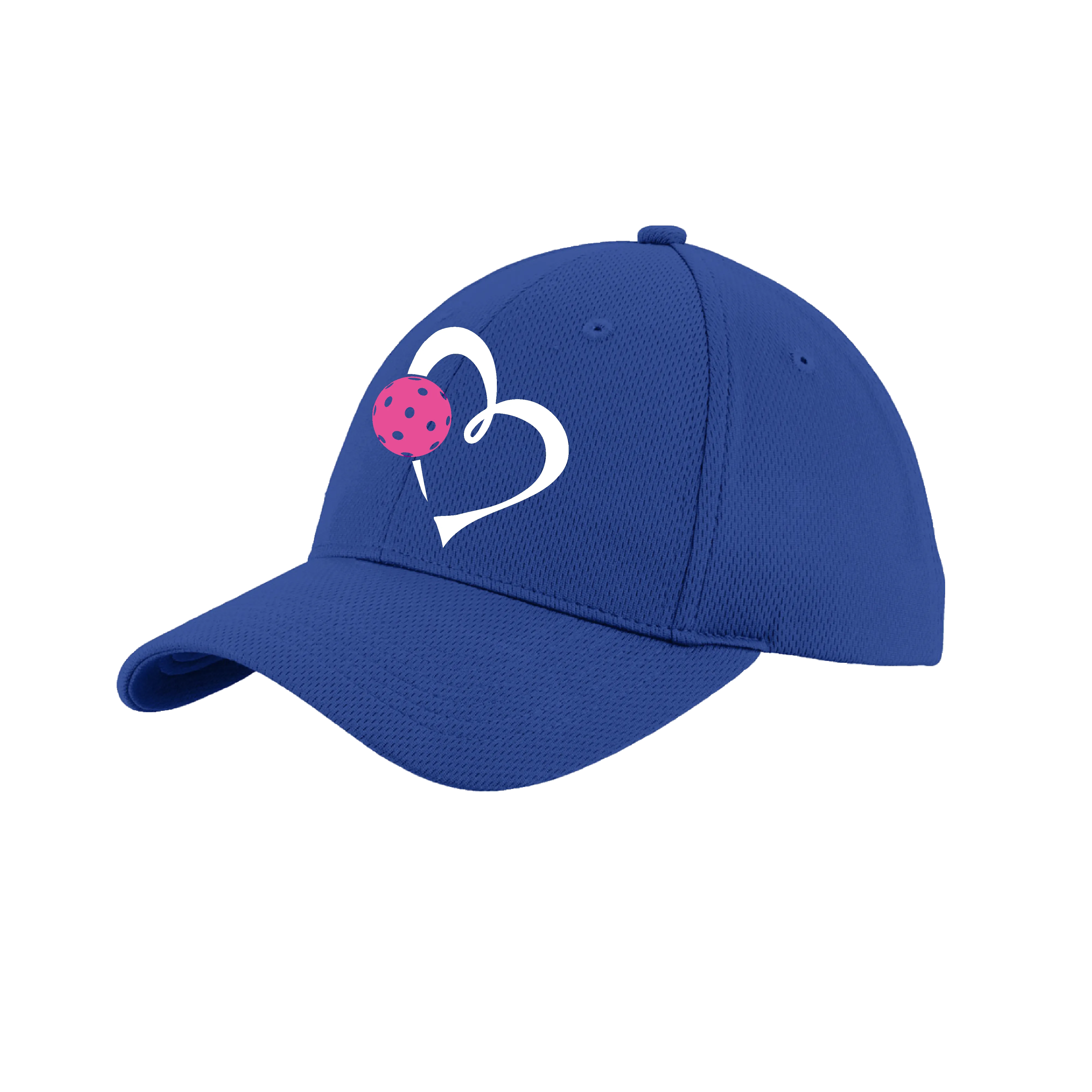 Love Pickleball (Pink) Customizable | Pickleball Hat | Moisture-Wicking 100% Polyester