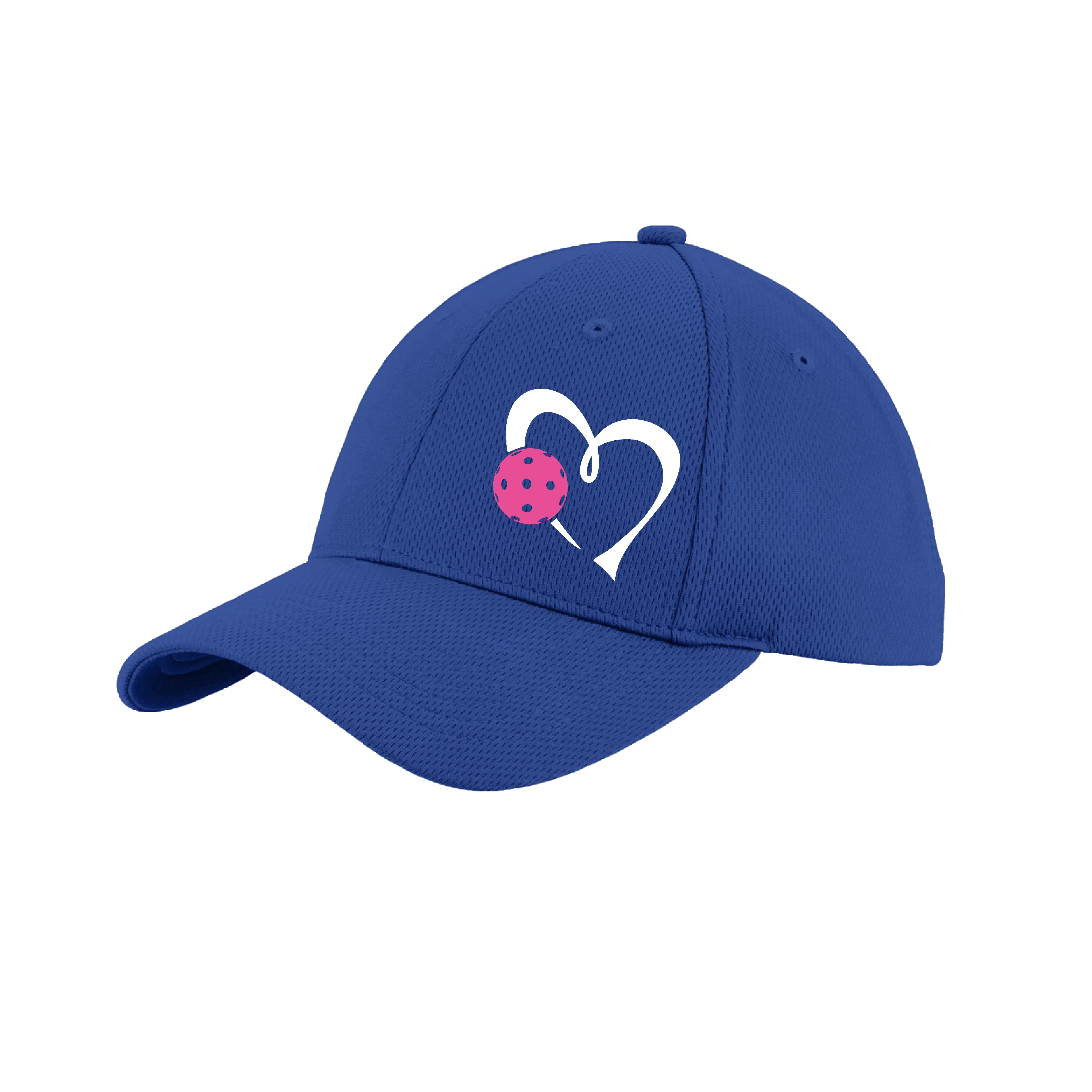 Love Pickleball (Pink) Customizable | Pickleball Hat | Moisture-Wicking 100% Polyester