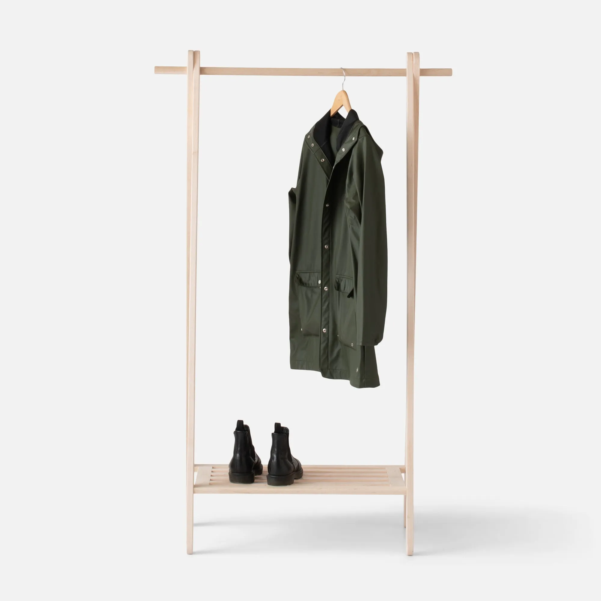 Maple Garment Rack