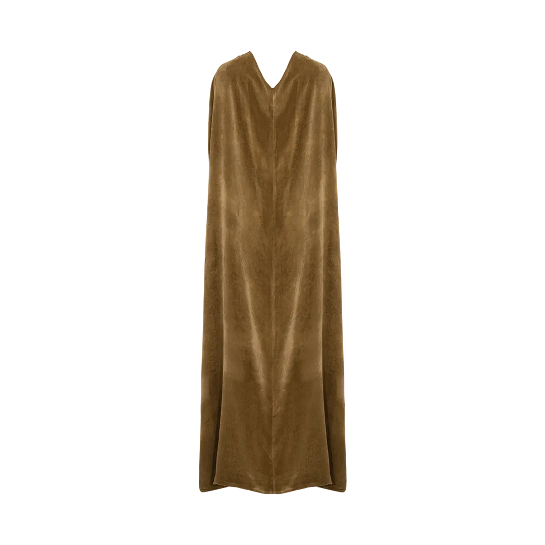 Masto Floor-Length Cape