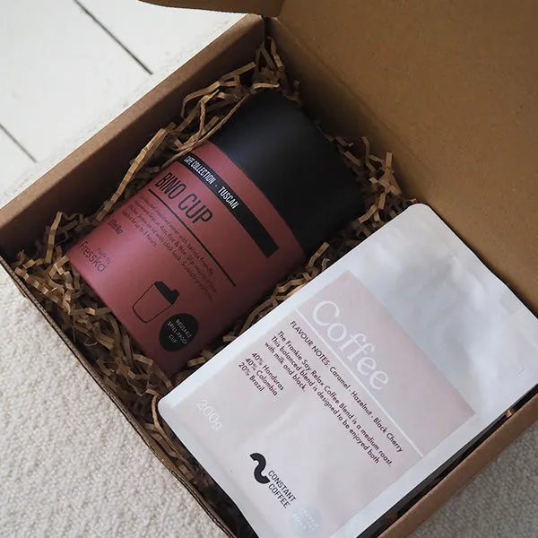 Medium Gift Box #1 - Coffee & Reusable Coffee Mug