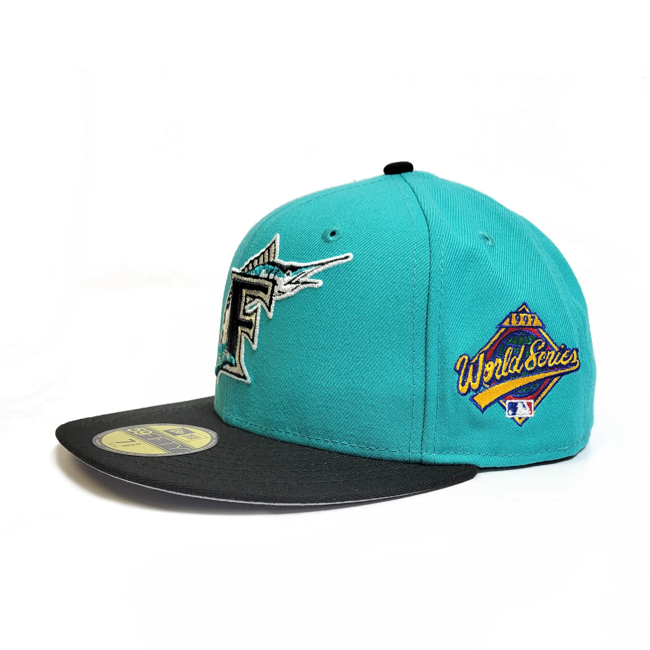 New Era Florida Marlins World Series 1997 (Teal/Black)