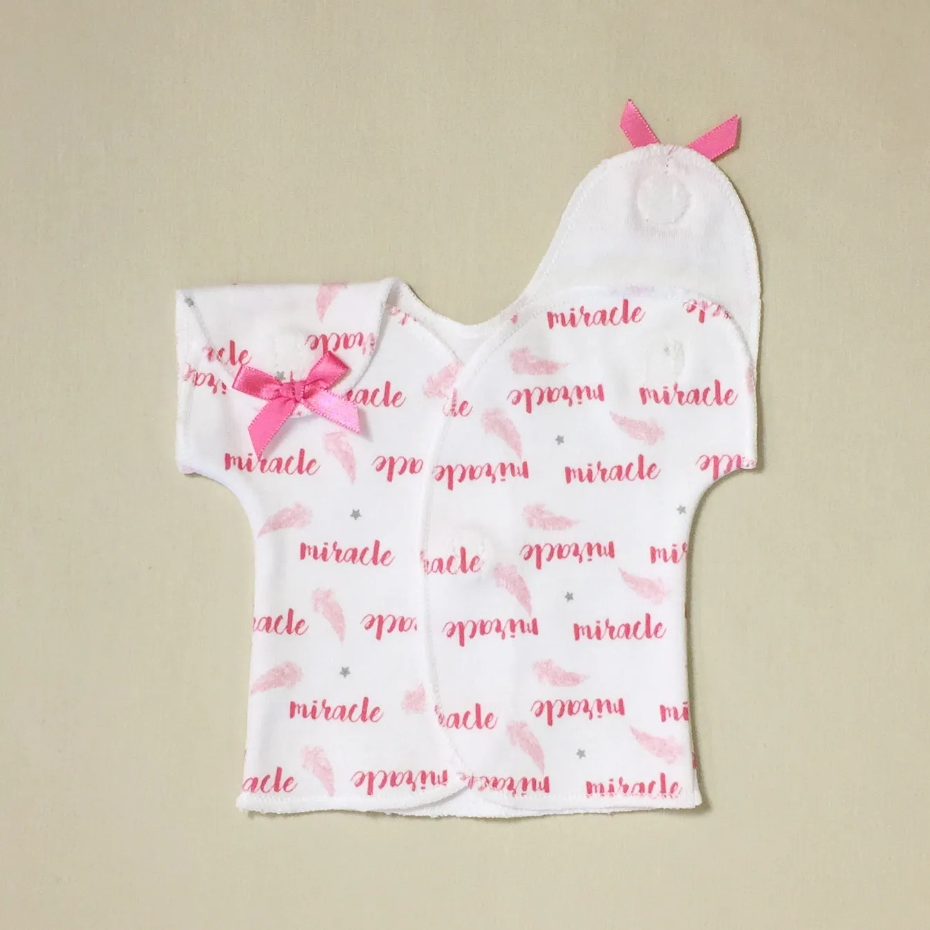 NICU Friendly T-Shirt Pink Miracle