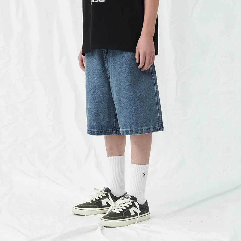 Oversized Knee Length Jorts