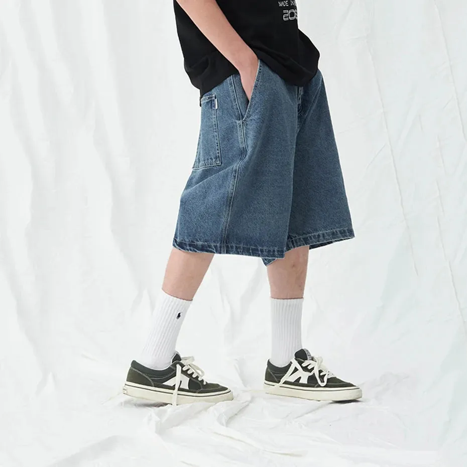 Oversized Knee Length Jorts