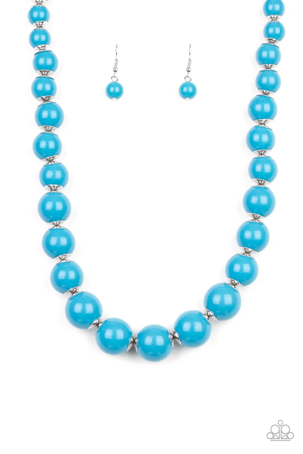 Paparazzi Accessories - Everyday Eye Candy - Blue Necklace