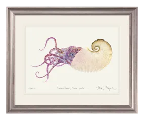 Paper Nautilus Print