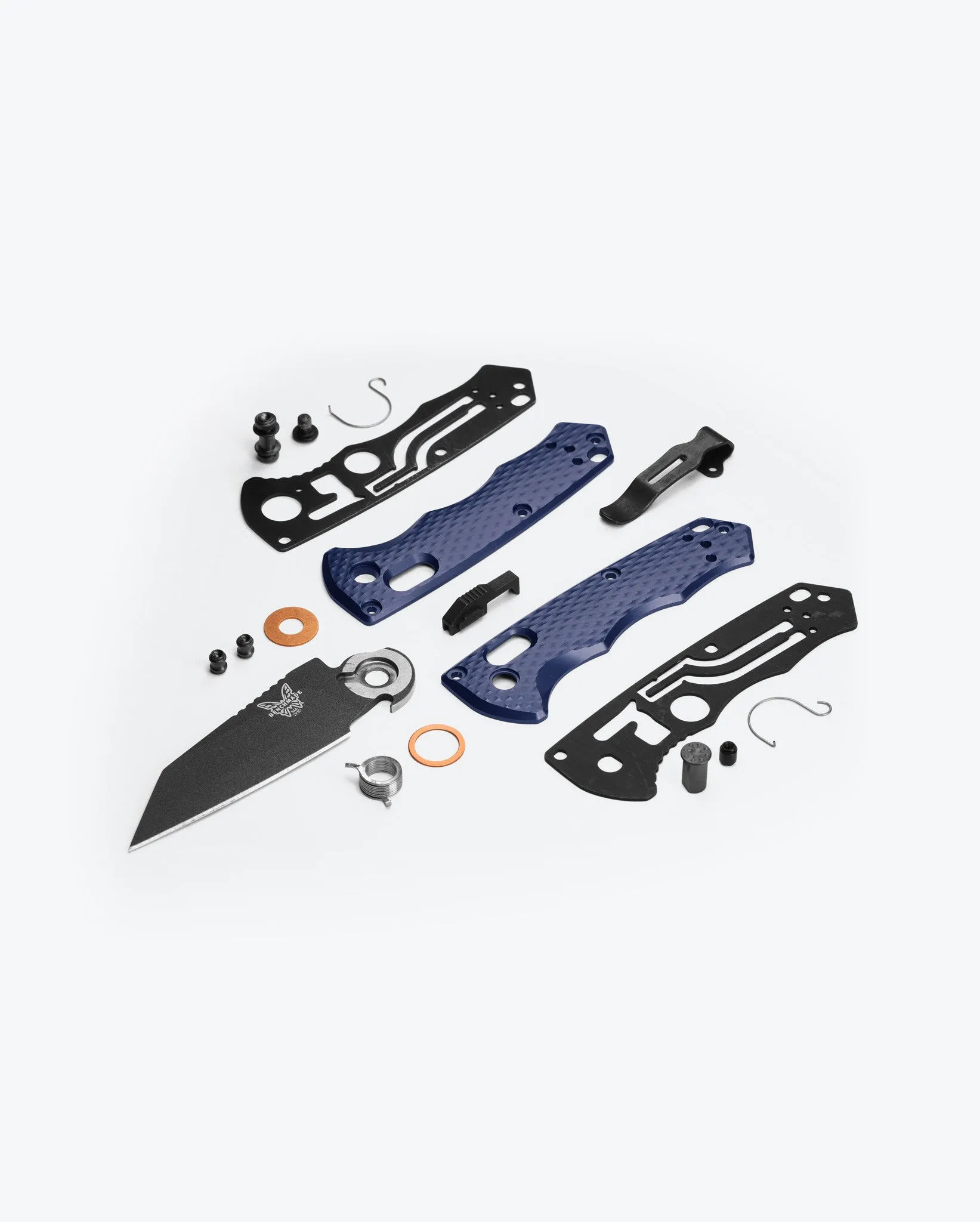 Partial Immunity® | Crater Blue Aluminum | Wharncliffe