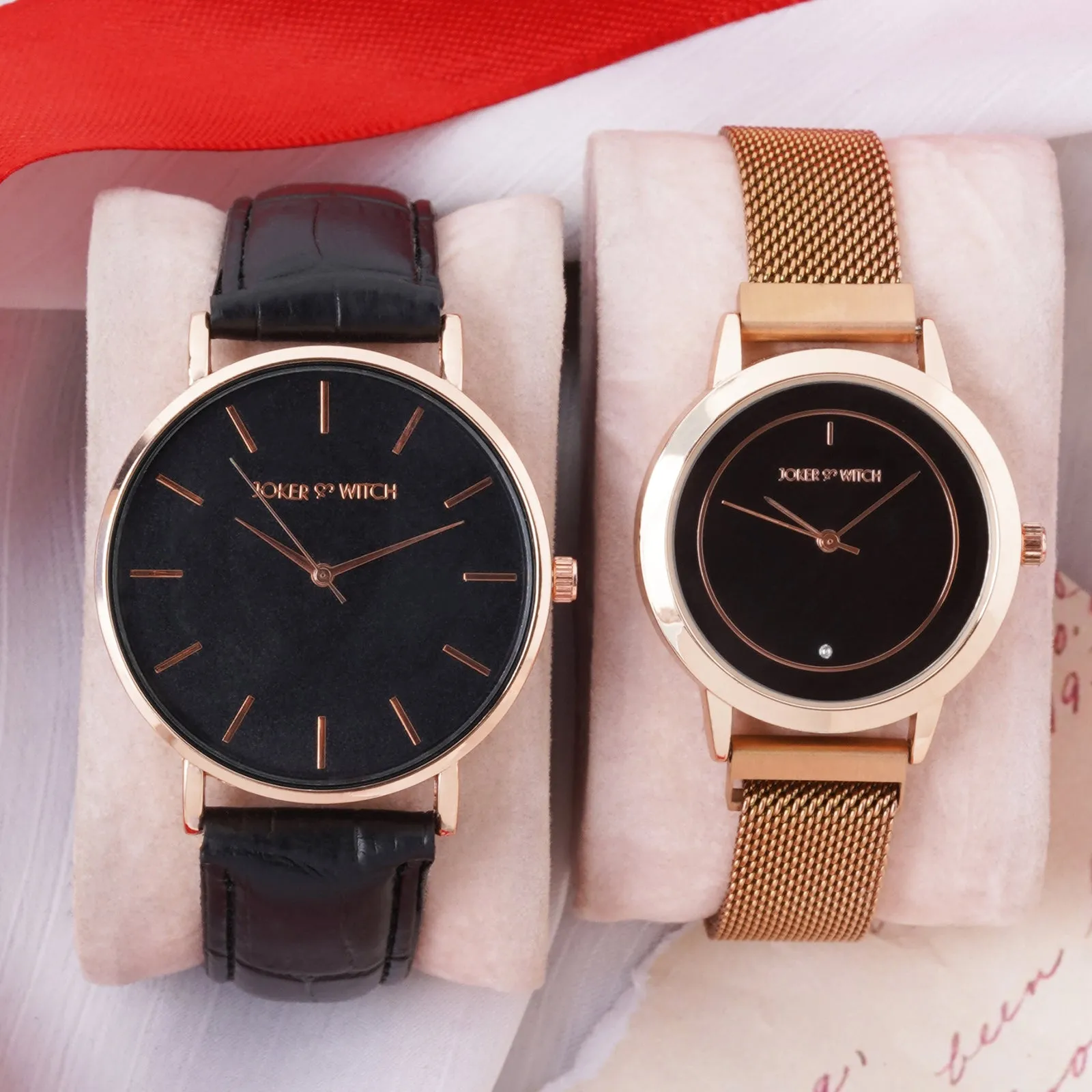 Peanut Butter & Nutella Couple Watches