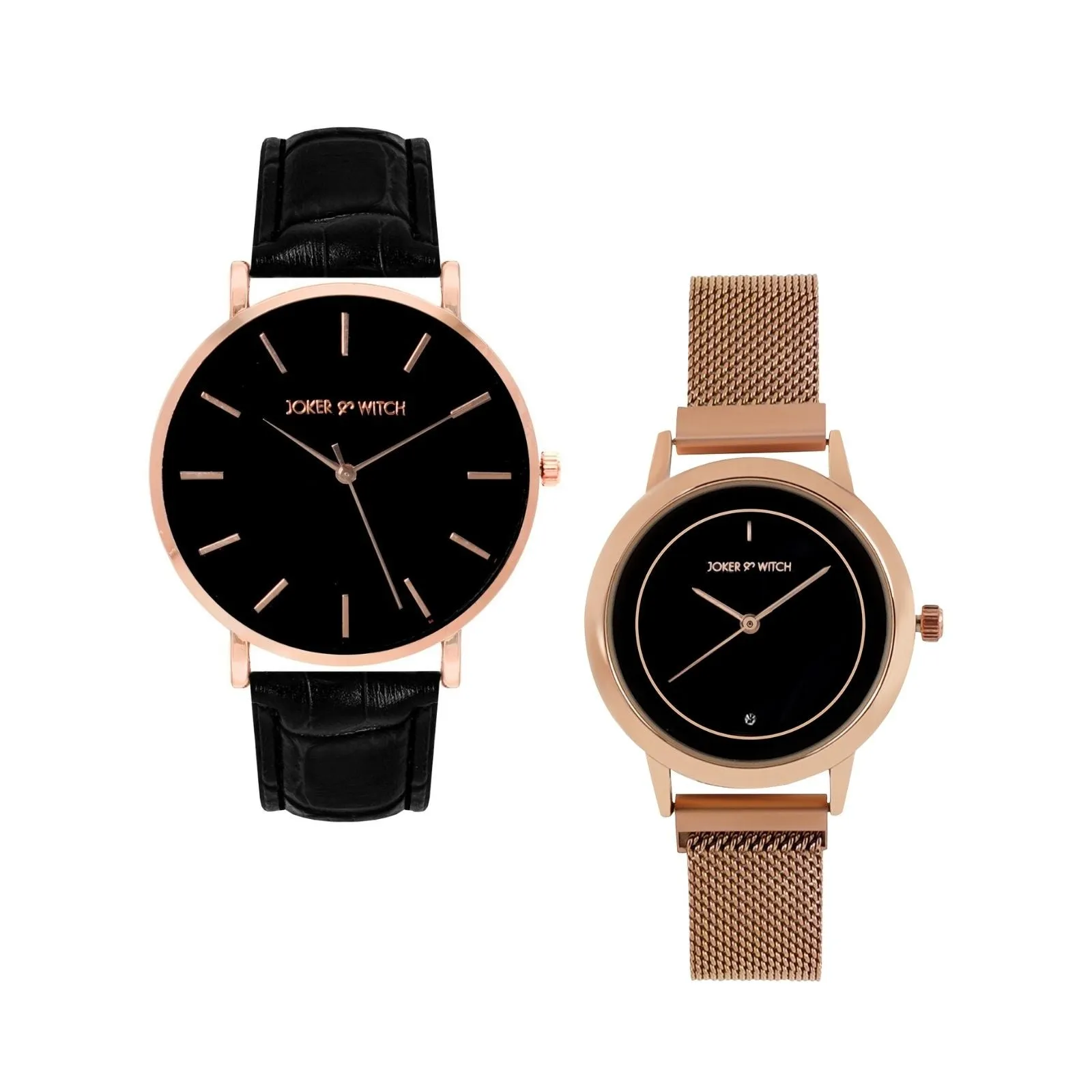 Peanut Butter & Nutella Couple Watches