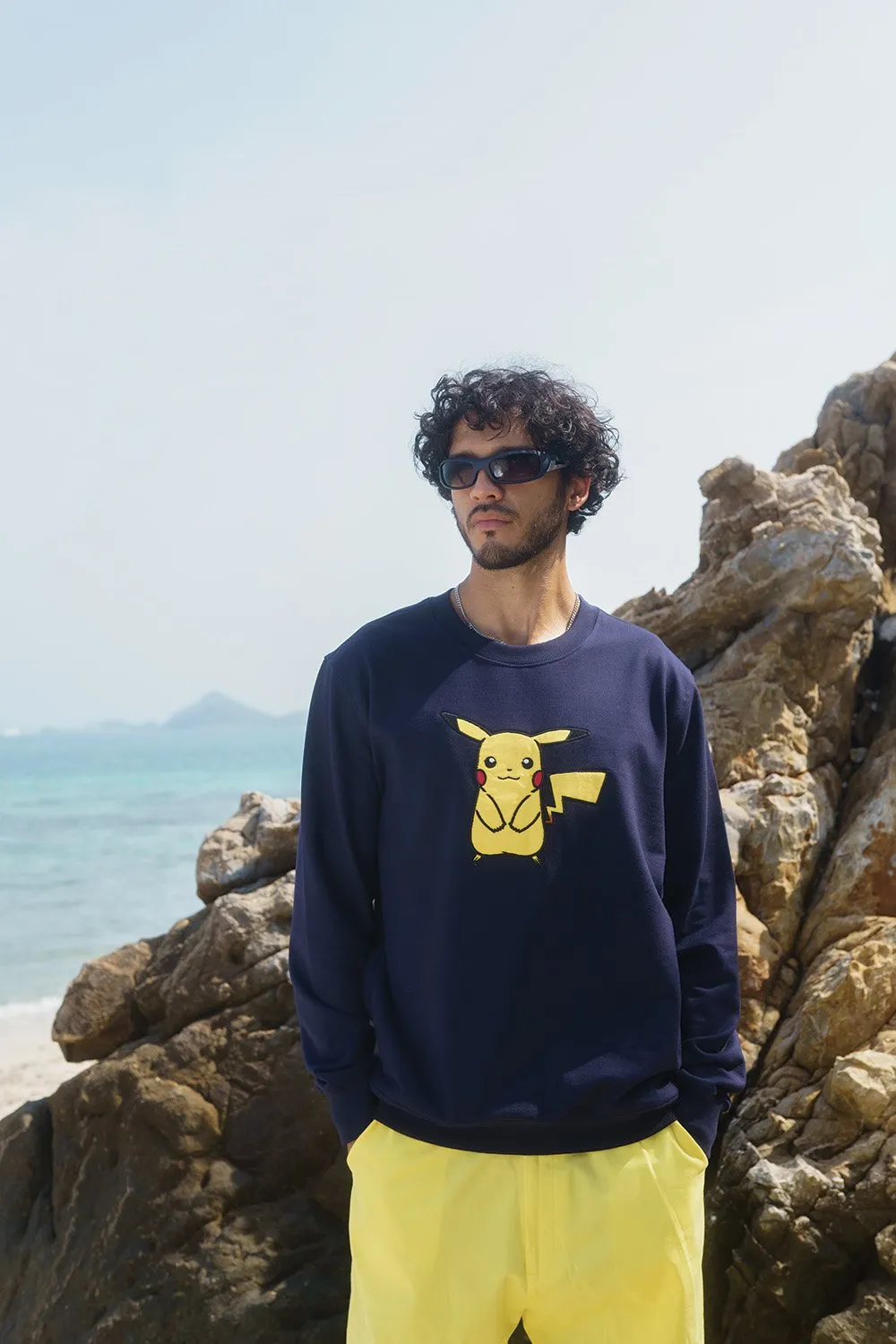 Pika Pika Navy Blue Sweatshirt