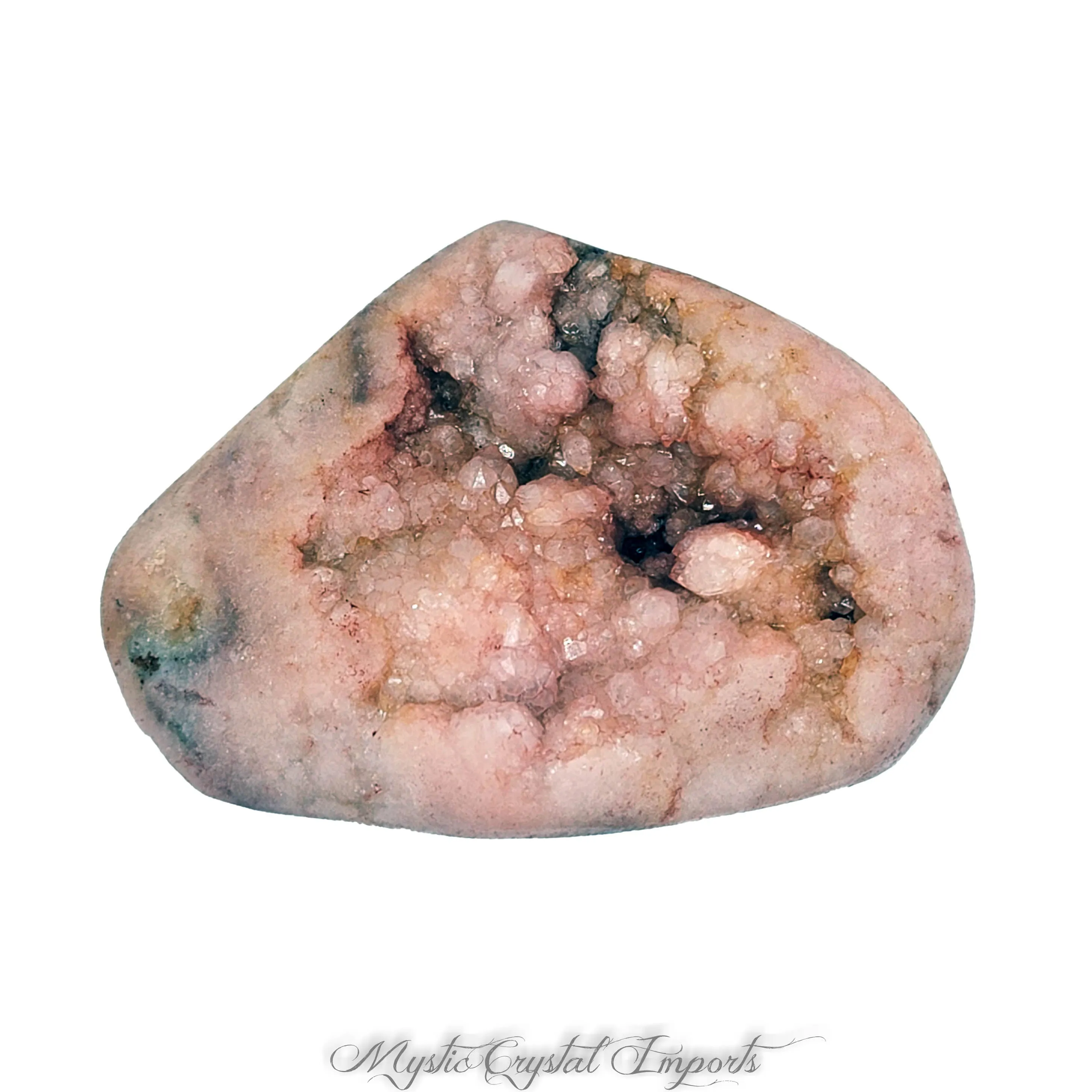 Pink Amethyst Polished Geode - Nearly All Pink