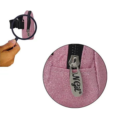 Pink Glitter NGIL Belt Bag