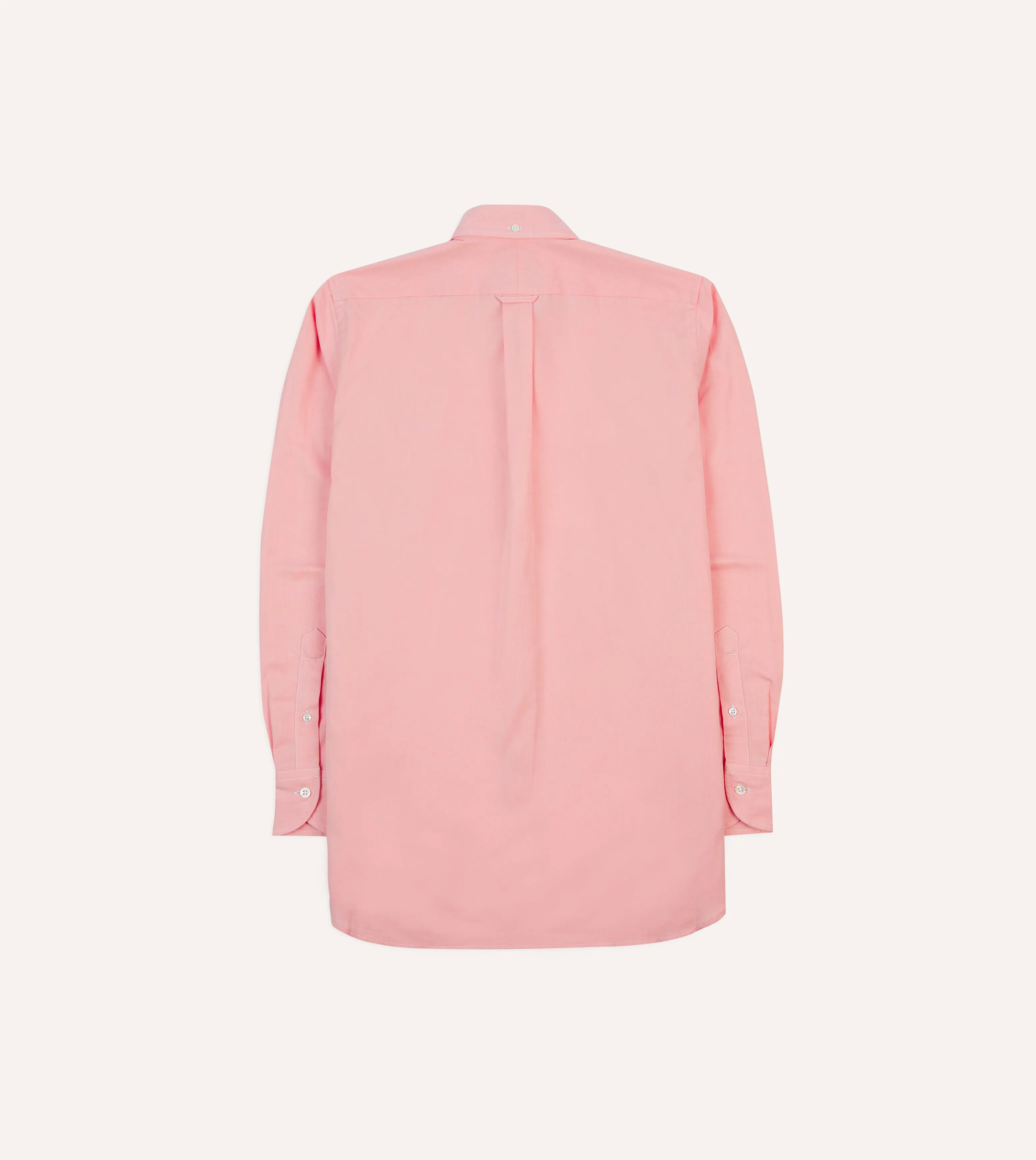 Pink Pinpoint Oxford Cotton Cloth Button-Down Shirt