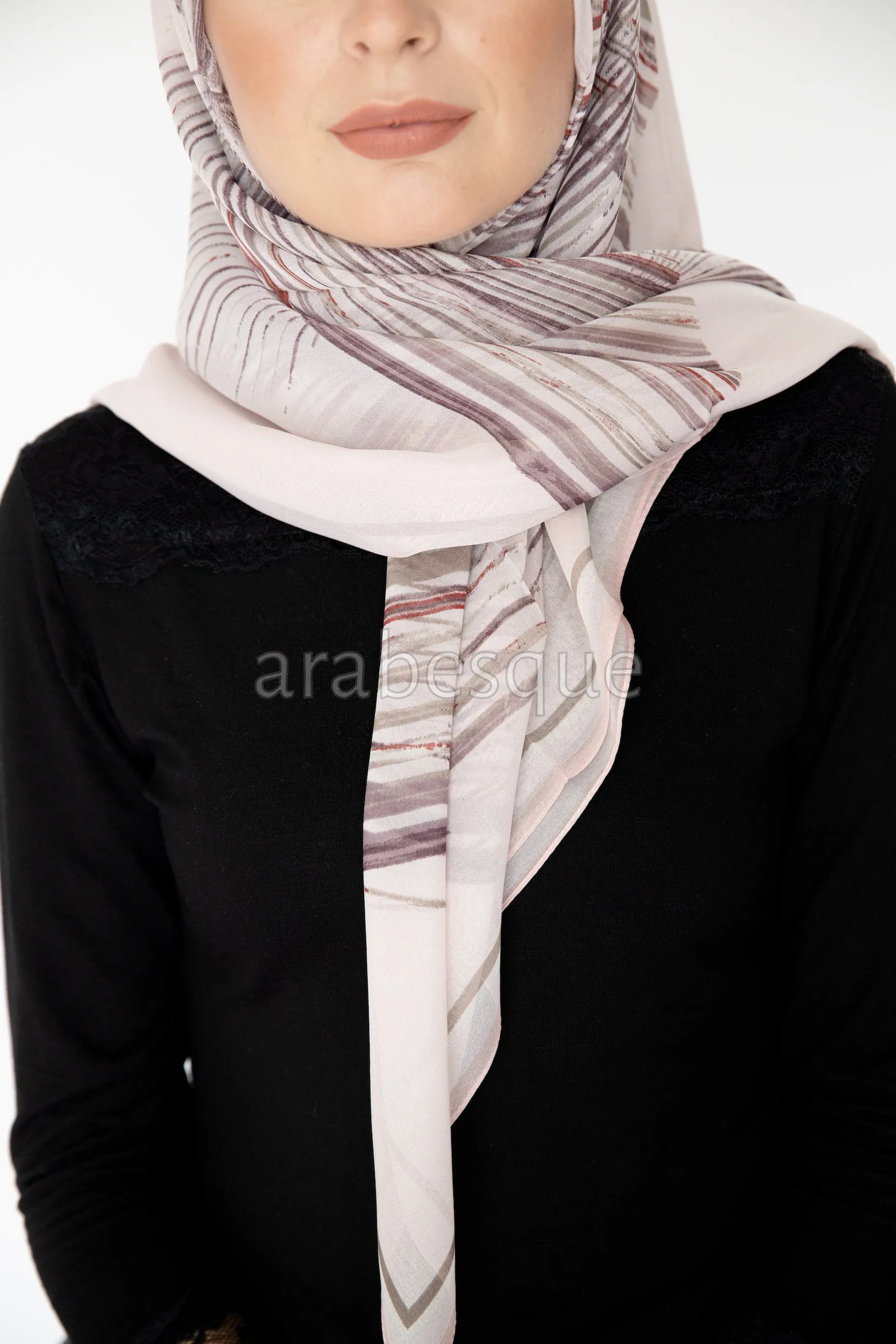 Premium Karaca Feather Square Hijab