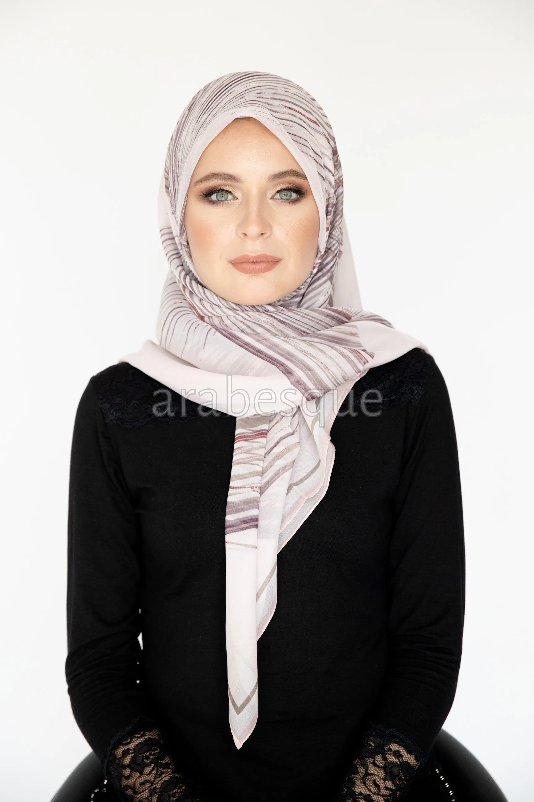 Premium Karaca Feather Square Hijab