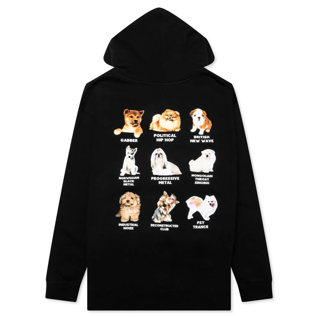 Puppies Hoodie - Black