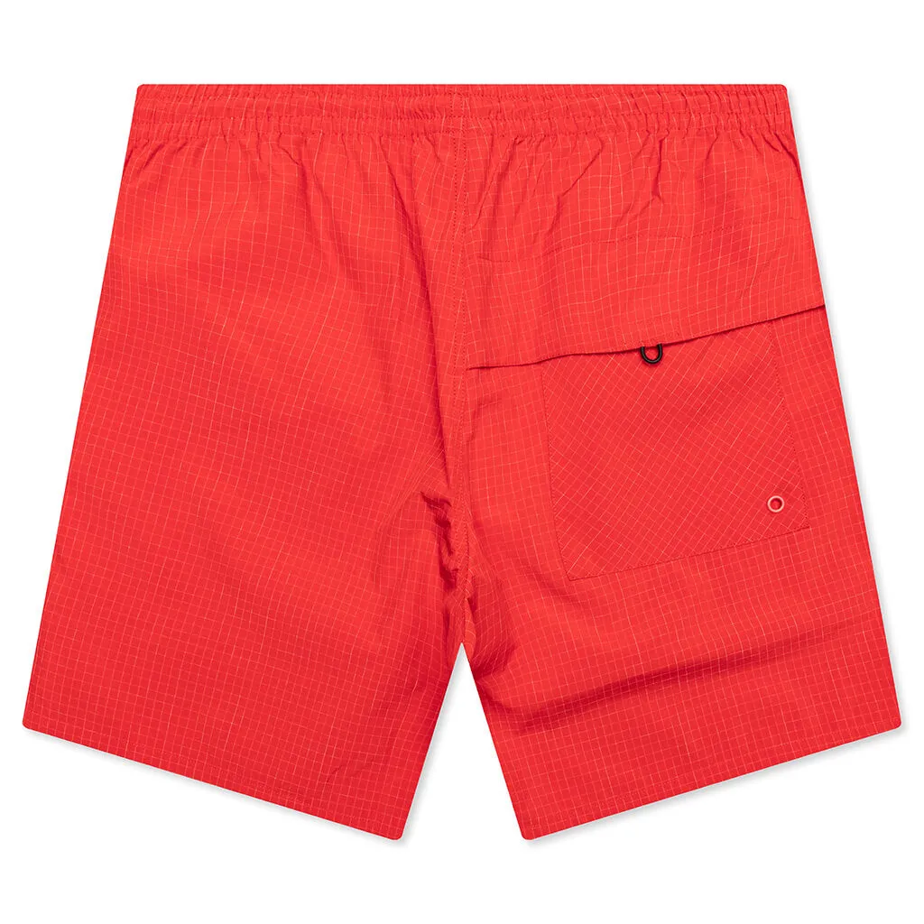 Pyramid Shorts - Fiery Red