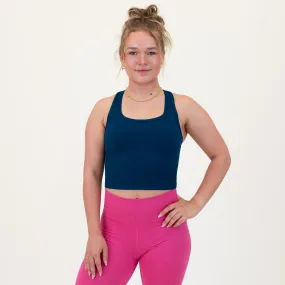 Racerback Crop Tank - Fitted