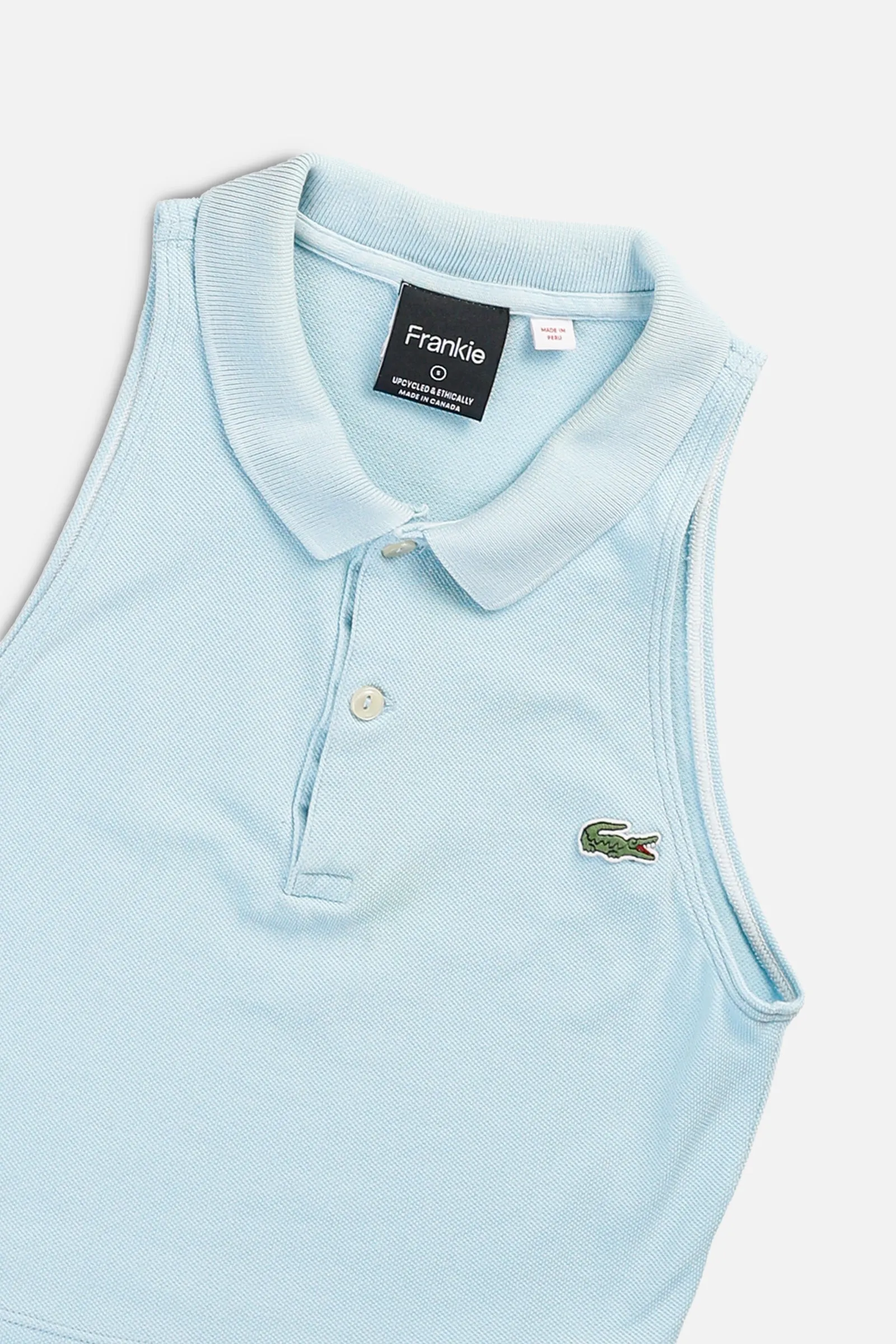 Rework Lacoste Collared Tank - S