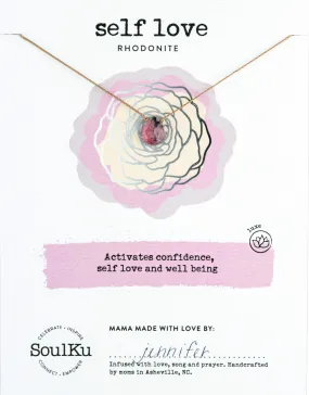 Rhodonite Luxe Necklace for Self Love