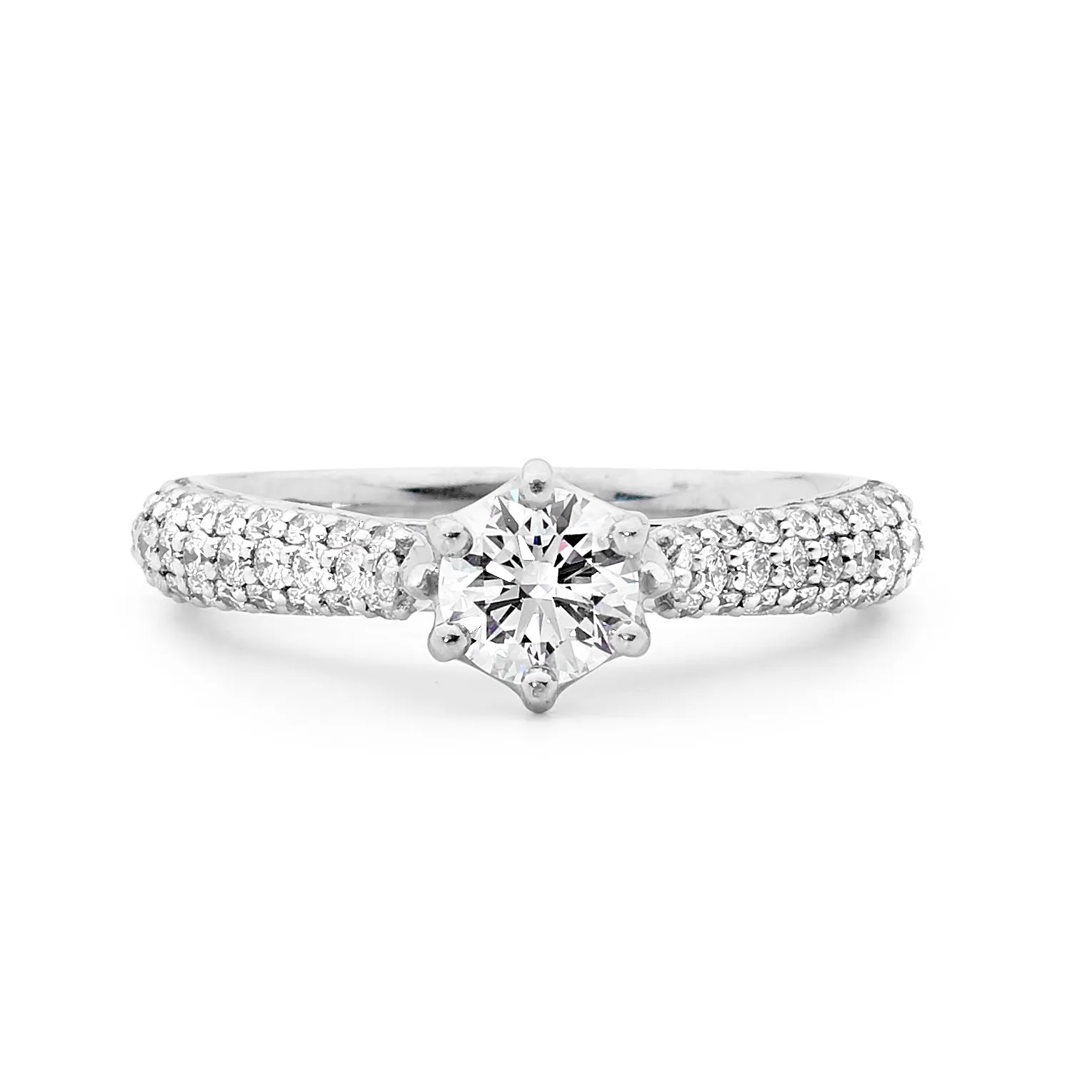 Round Brilliant Cut Diamond Ring