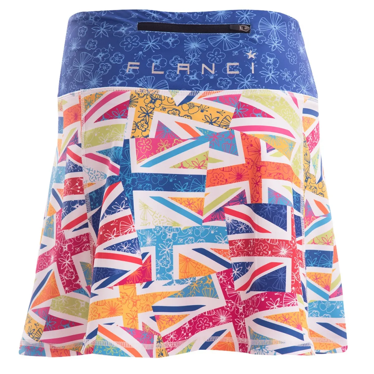 Sale Skort | Floral Flags