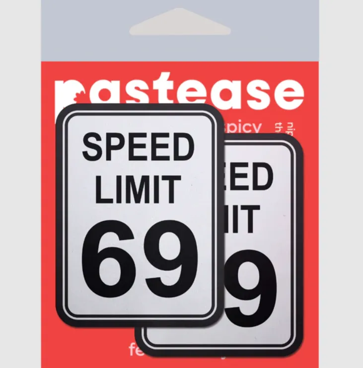 Speed Limit 69 Nipple Pasties