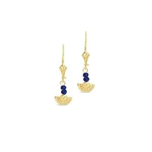 Suri gold drop earrings