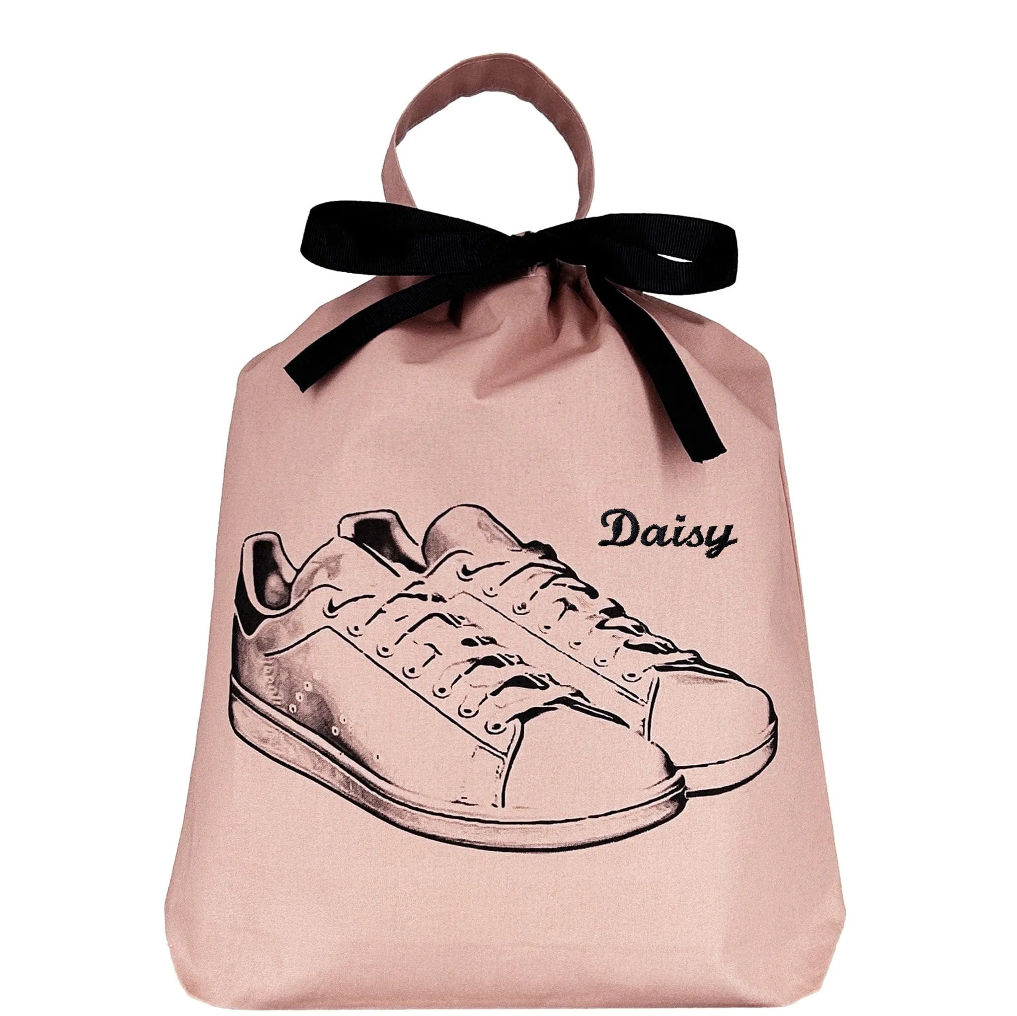 Tennis Sneaker Shoe Bag, Pink/Blush